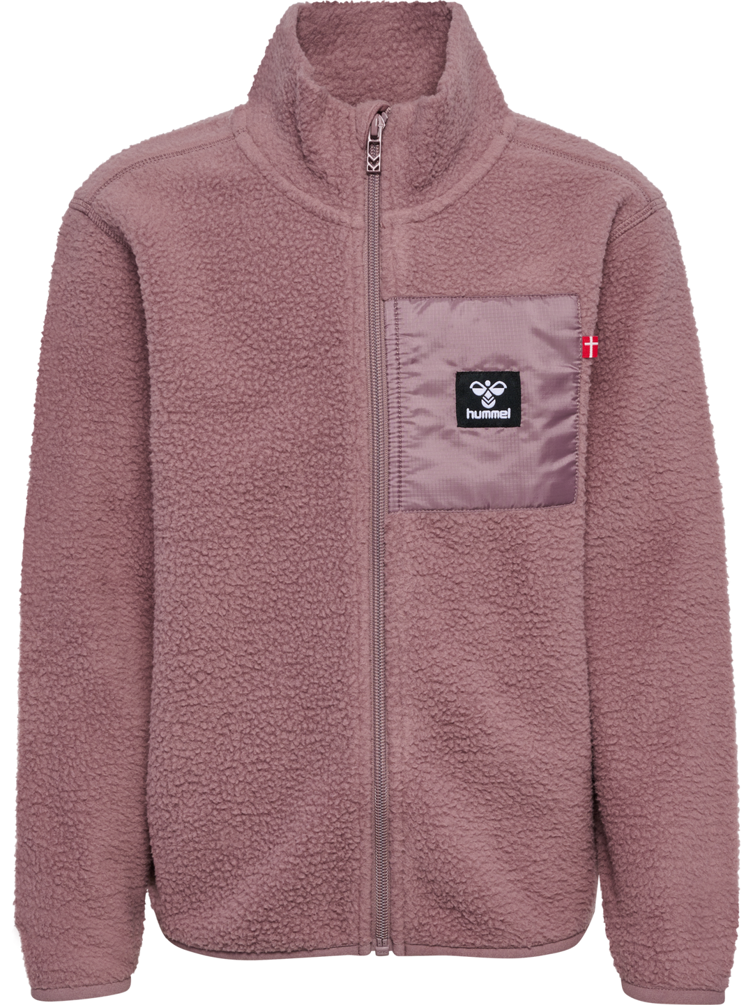 hummel ATLAS FLEECE ZIP JACKET - TWILIGHT MAUVE