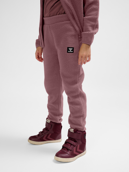 hummel ATLAS FLEECE PANTS - TWILIGHT MAUVE