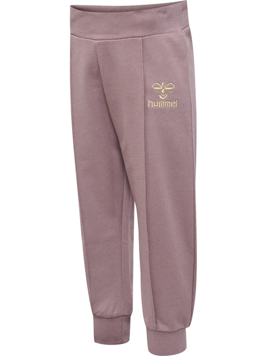 hummel HELLE PANTS - TWILIGHT MAUVE