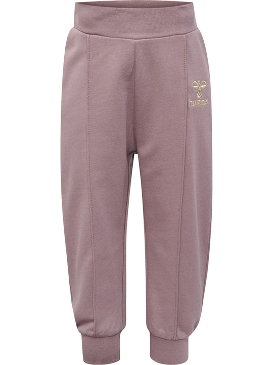 hummel HELLE PANTS - TWILIGHT MAUVE