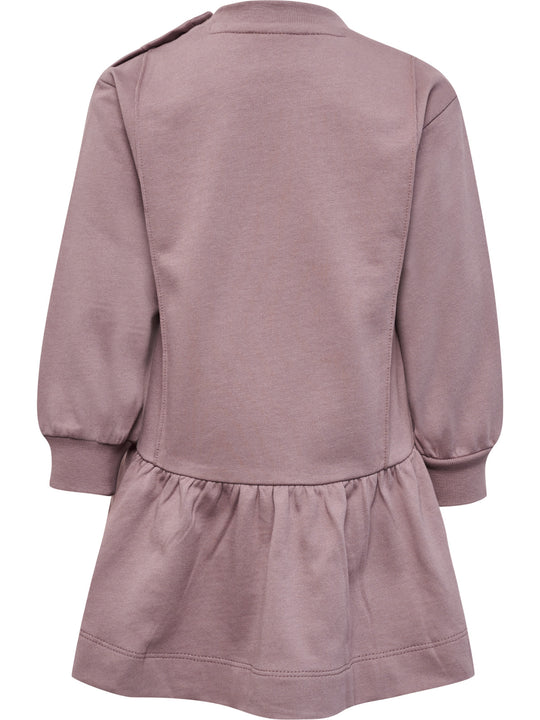 hummel HELLE DRESS L/S - TWILIGHT MAUVE