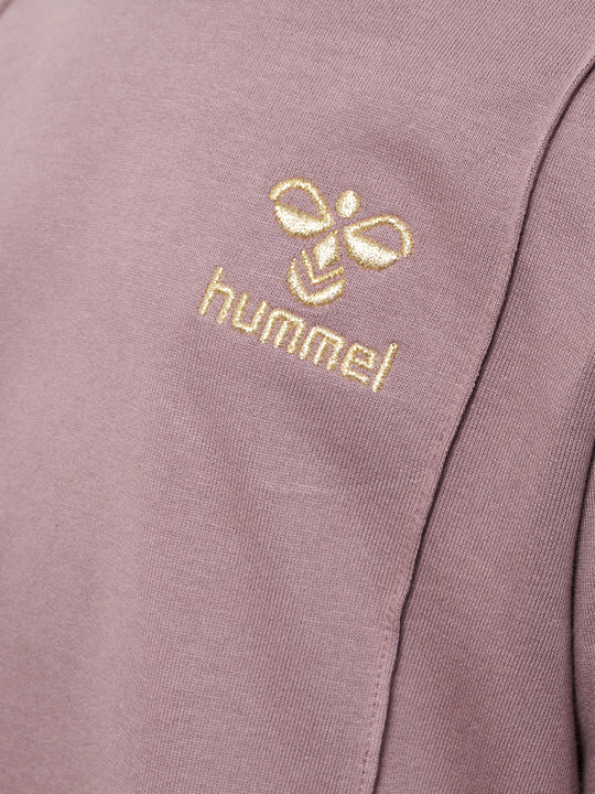 hummel HELLE DRESS L/S - TWILIGHT MAUVE