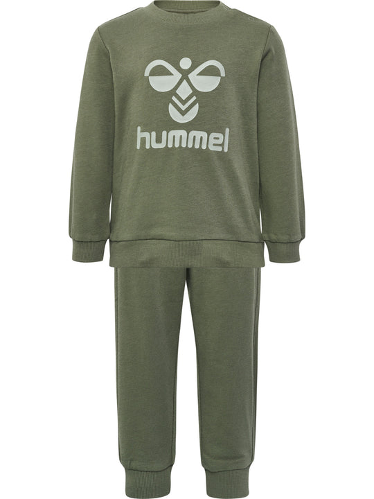 hummel ARINE CREWSUIT - DUSTY OLIVE