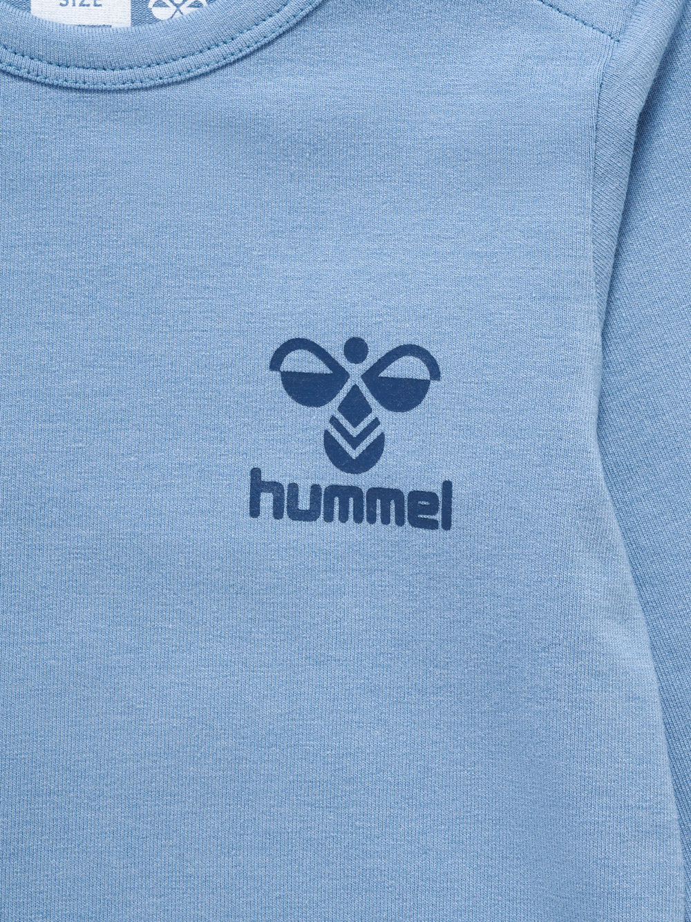 hummel MINO BODY L/S - FADED DENIM