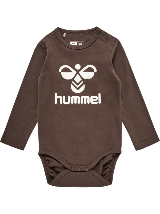 hummel FLIPS BODY L/S - CHOCOLATE BROWN