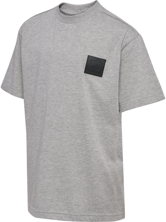 hummel CLEAN T-SHIRT S/S - GREY MELANGE