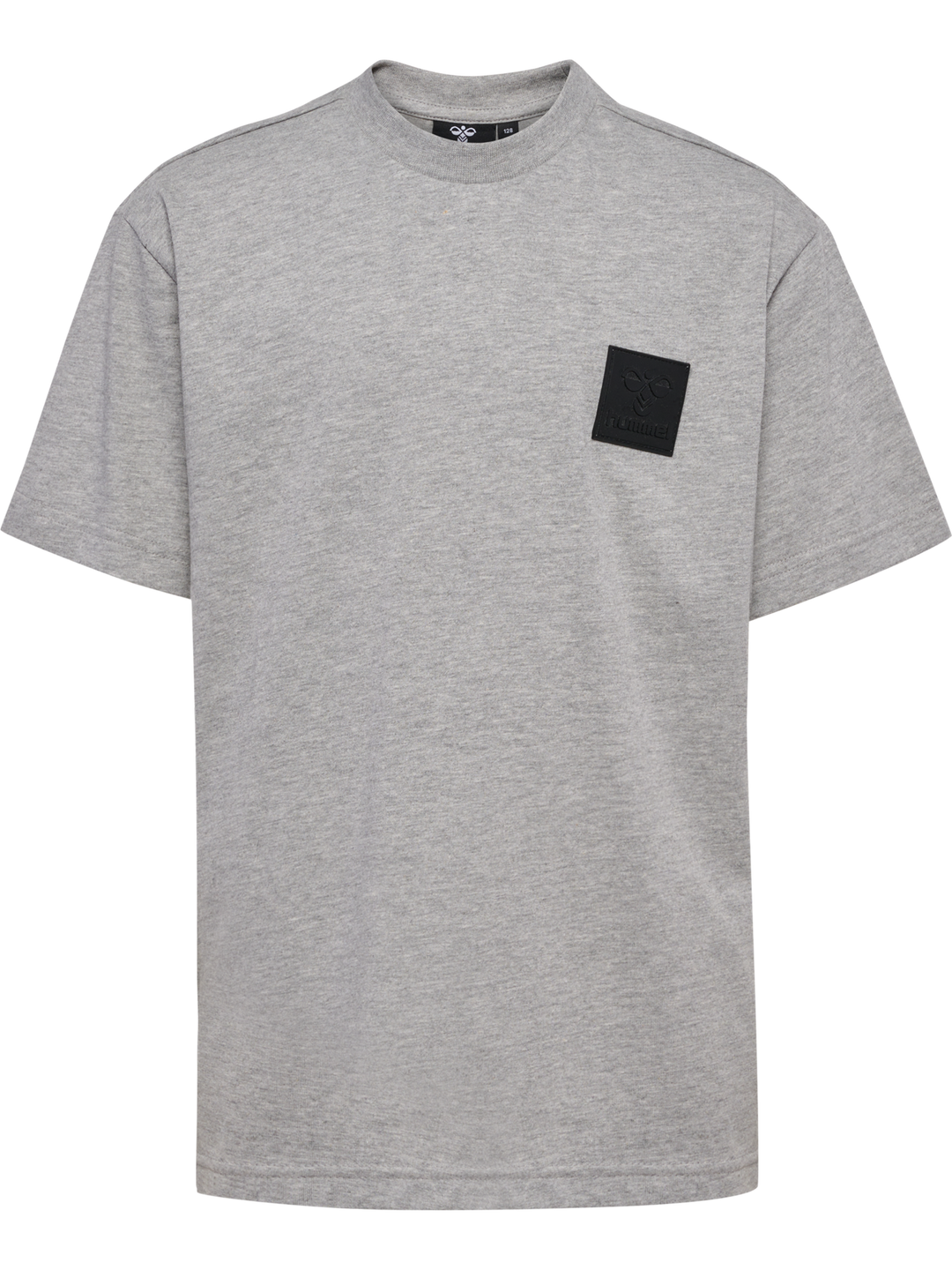 hummel CLEAN T-SHIRT S/S - GREY MELANGE