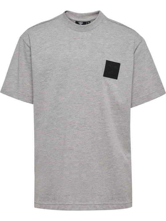 hummel CLEAN T-SHIRT S/S - GREY MELANGE