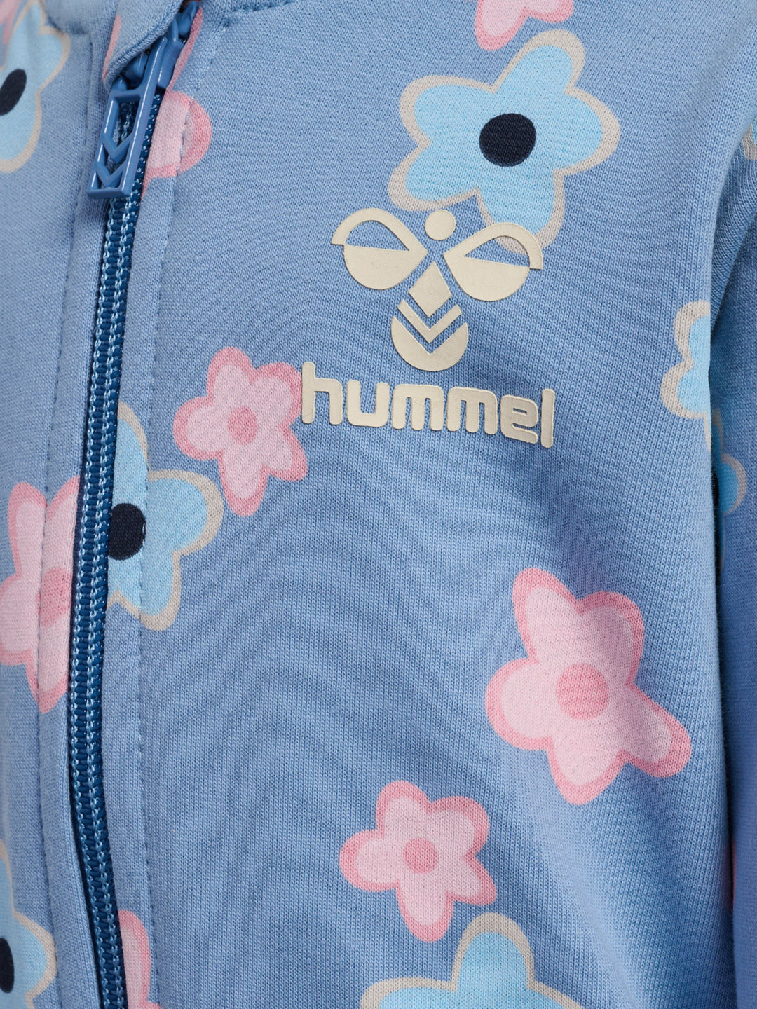 hummel RINNA ZIP JACKET - FADED DENIM