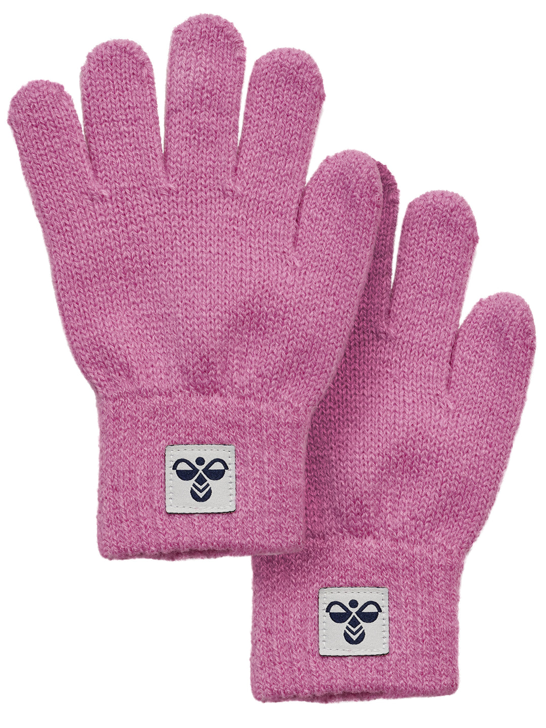 hummel hmlJR KNIT GLOVES 2-PACK - POLIGNAC - Torgunns Barneklær AS