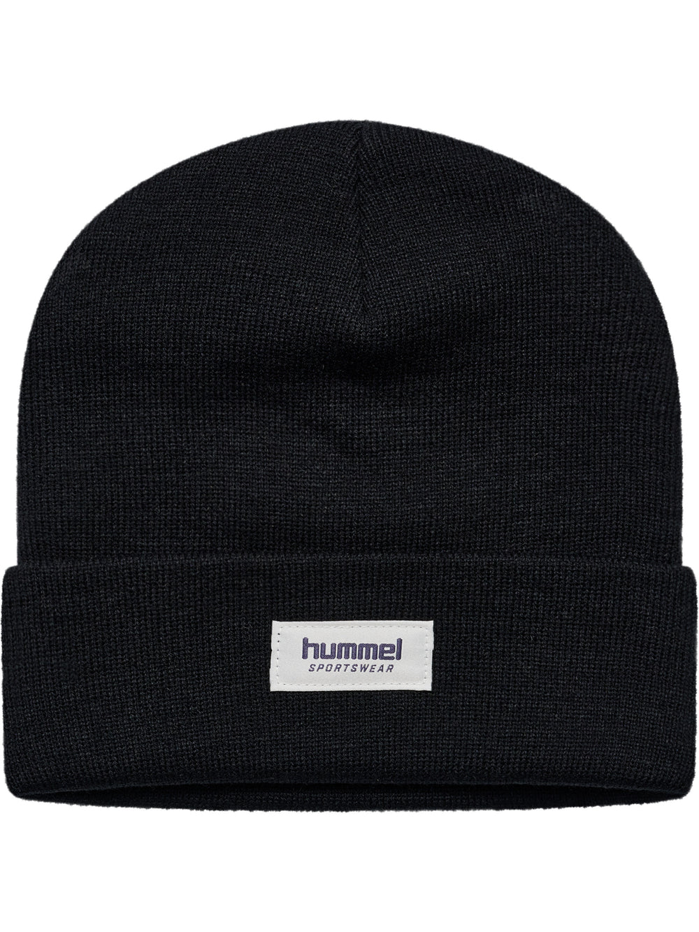 hummel hmlJR KNIT BEANIE - BLACK - Torgunns Barneklær AS