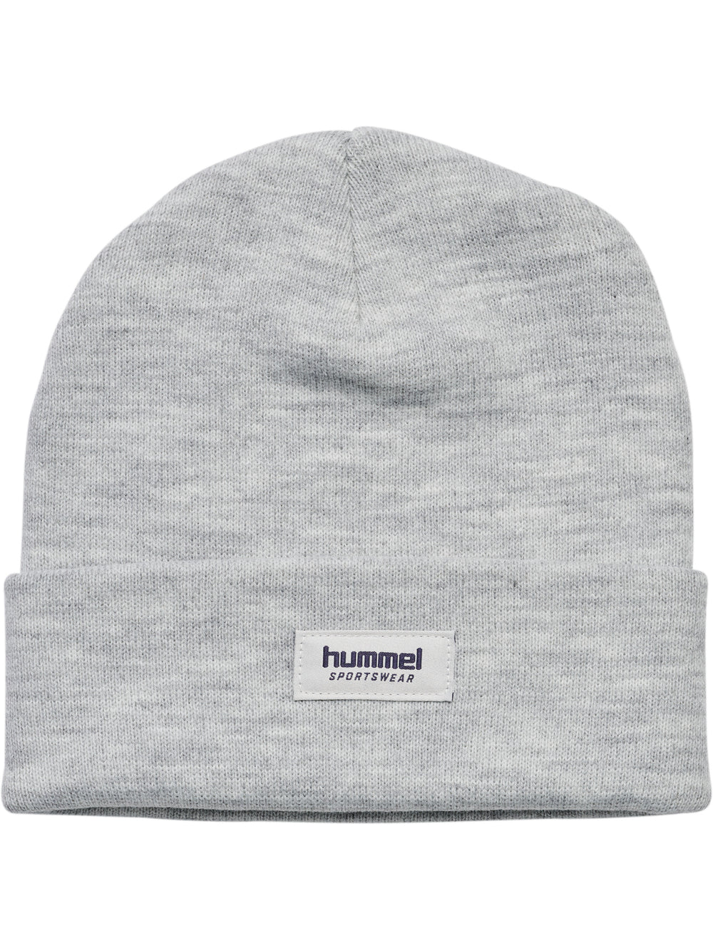 hummel hmlJR KNIT BEANIE - LIGHT GREY MELANGE - Torgunns Barneklær AS