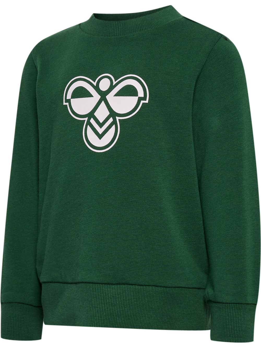 hummel MINI JERSEY CREWSUIT BEE - DARK GREEN - Torgunns Barneklær AS