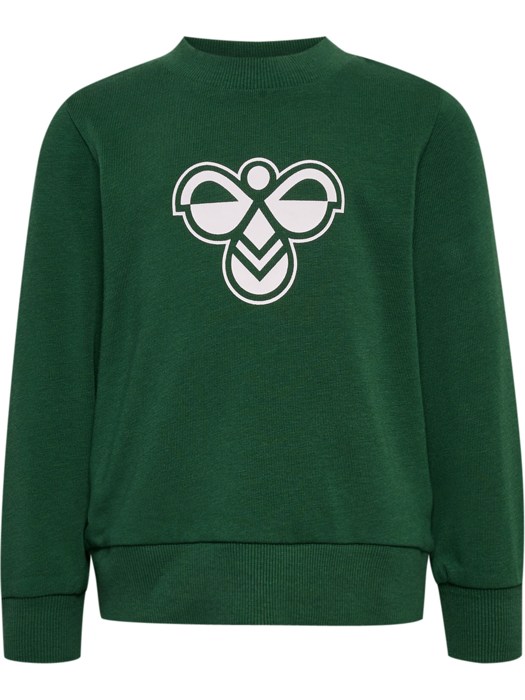 hummel MINI JERSEY CREWSUIT BEE - DARK GREEN - Torgunns Barneklær AS