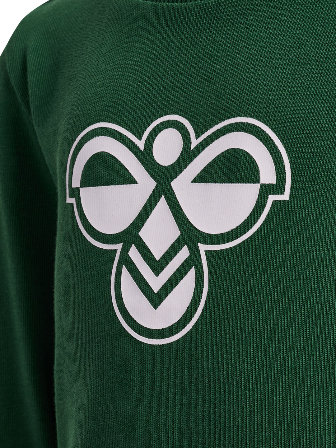 hummel MINI JERSEY CREWSUIT BEE - DARK GREEN - Torgunns Barneklær AS