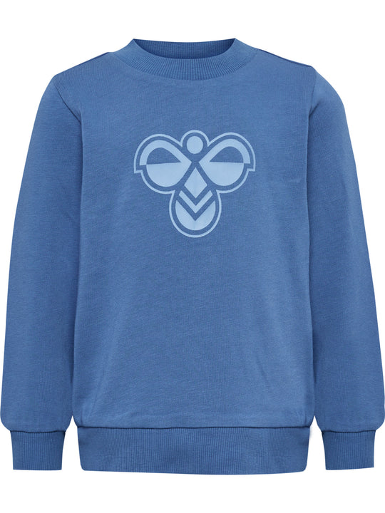 hummel MINI JERSEY CREWSUIT BEE - DUTCH BLUE - Torgunns Barneklær AS