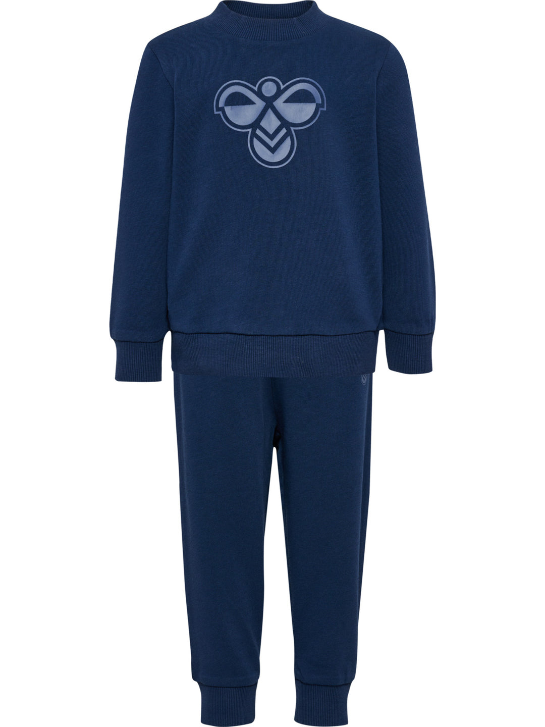hummel MINI JERSEY CREWSUIT BEE - DRESS BLUES - Torgunns Barneklær AS