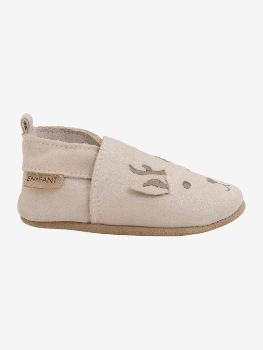 En Fant Slippers Suede Animal - Burnished Lilac