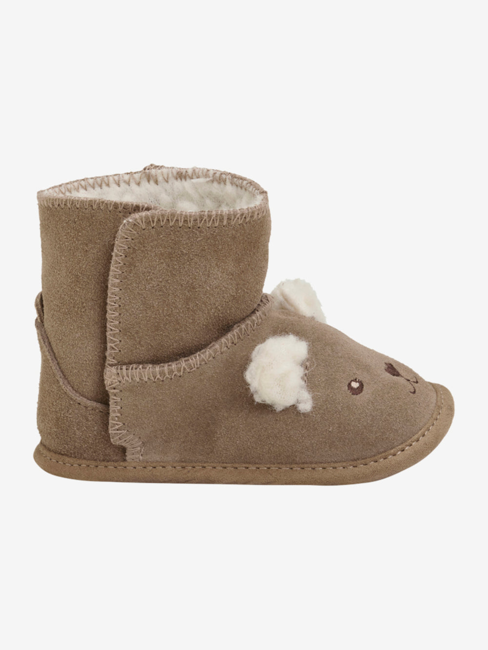 En Fant Boots Suede Animal - Pine Bark