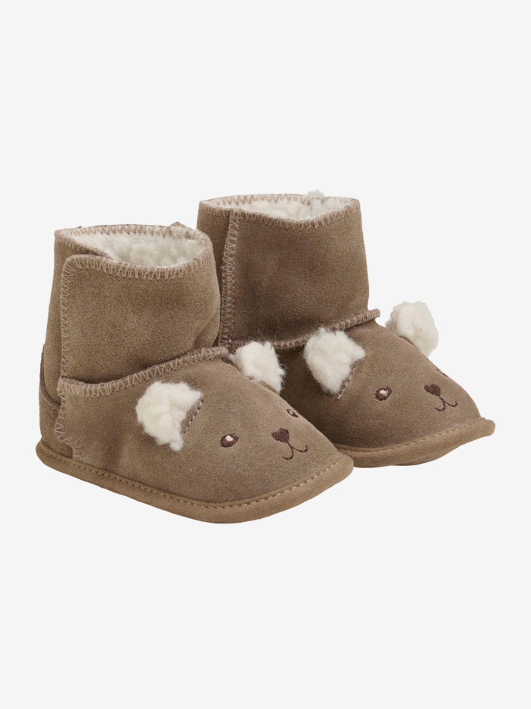 En Fant Boots Suede Animal - Pine Bark