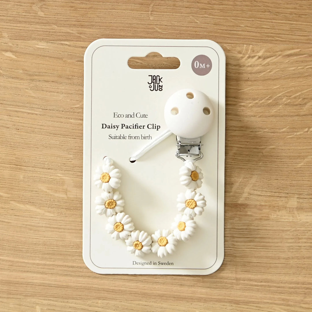 Jack o Juno | Daisy Pacifier Clip