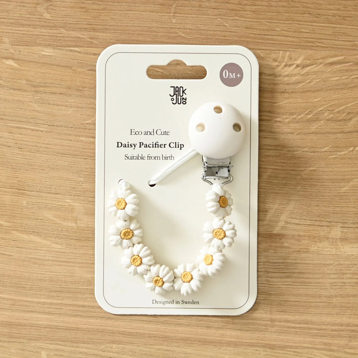 Jack o Juno | Daisy Pacifier Clip
