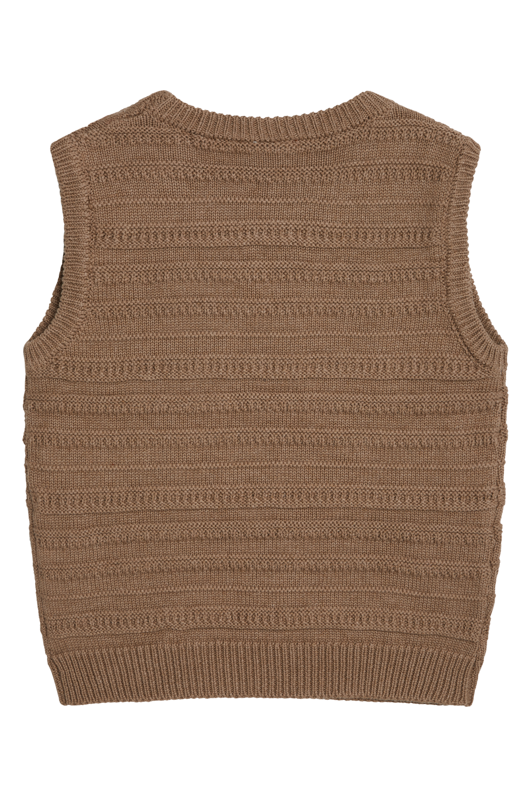 Hust & Claire PRINCO Vest - Coffee melange