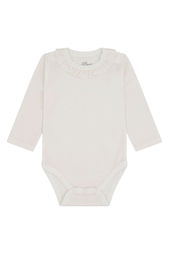 Hust &amp; Claire | Barbara Body Ull/Bambus – Ivory
