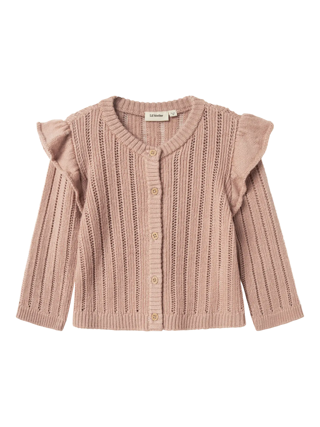 Lil' Atelier Mini WOOL NOMO LS KNIT CARD - Roebuck - Torgunns Barneklær AS