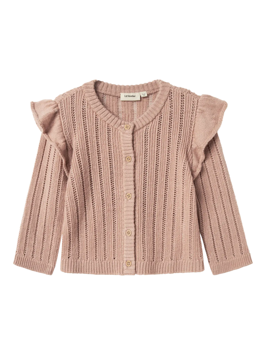 Lil' Atelier Mini WOOL NOMO LS KNIT CARD - Roebuck - Torgunns Barneklær AS