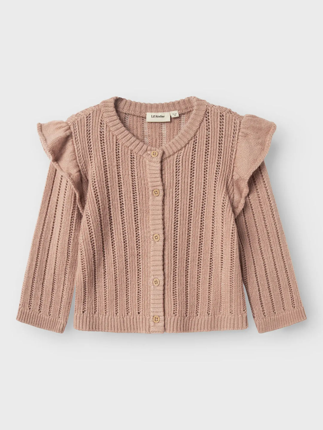 Lil' Atelier Mini WOOL NOMO LS KNIT CARD - Roebuck - Torgunns Barneklær AS