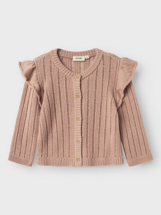 Lil' Atelier Mini WOOL NOMO LS KNIT CARD - Roebuck - Torgunns Barneklær AS