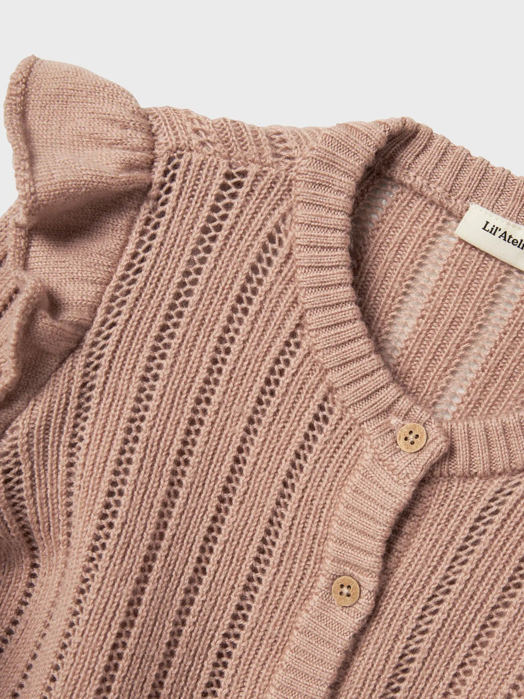 Lil' Atelier Mini WOOL NOMO LS KNIT CARD - Roebuck - Torgunns Barneklær AS