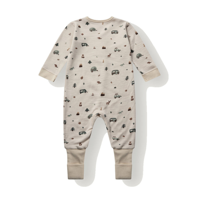 Hust &amp; Claire | Mobi Camp Nattdrakt Merinoull – French Oak