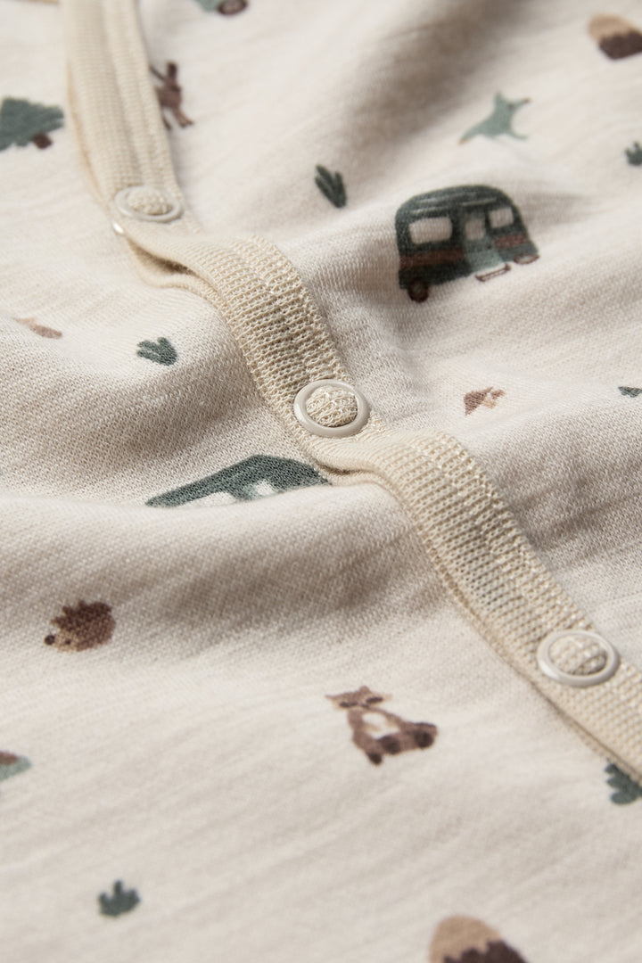 Hust &amp; Claire | Mobi Camp Nattdrakt Merinoull – French Oak