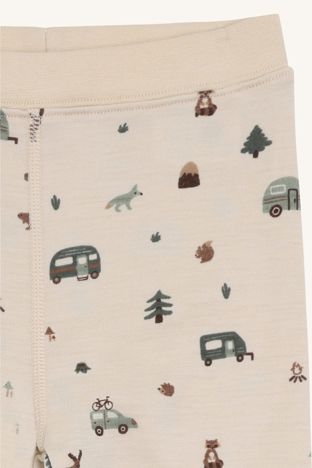 Hust &amp; Claire | Liro Camp Ull Leggings - French Oak