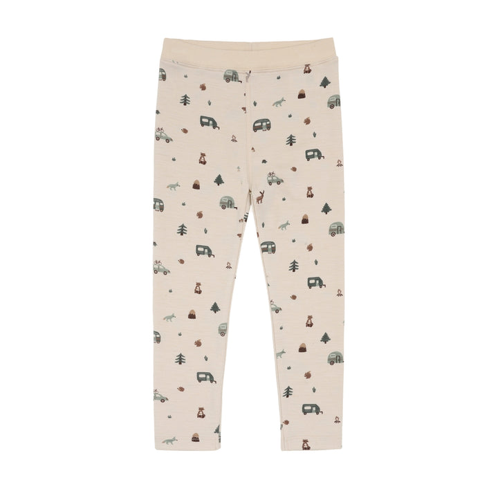 Hust &amp; Claire | Liro Camp Ull Leggings - French Oak