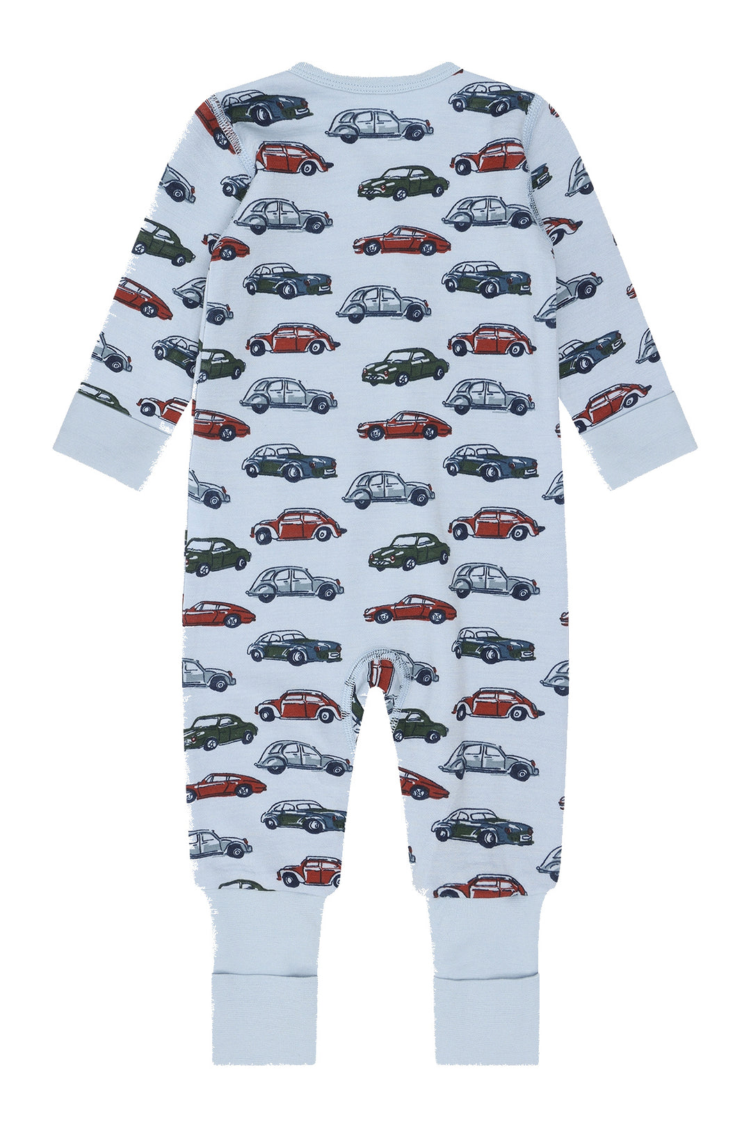 Hust &amp; Claire | Mobi Cars Pysj Merinoull – Baby Blue