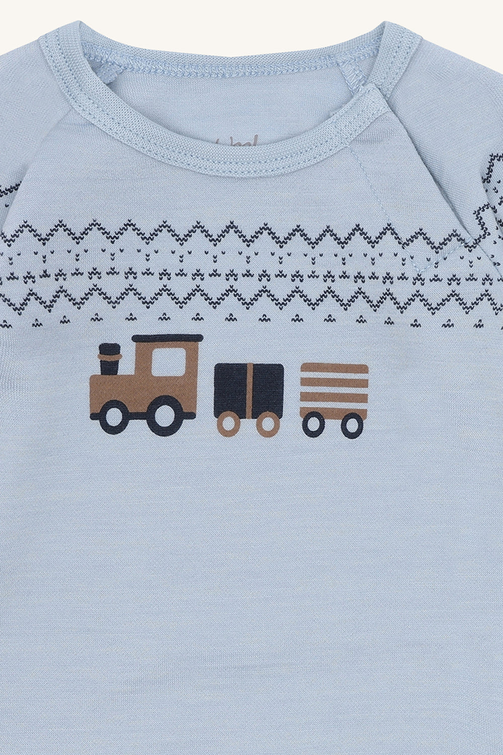 Hust & Claire | Ull | Bo Train - Baby Blue - Torgunns Barneklær AS