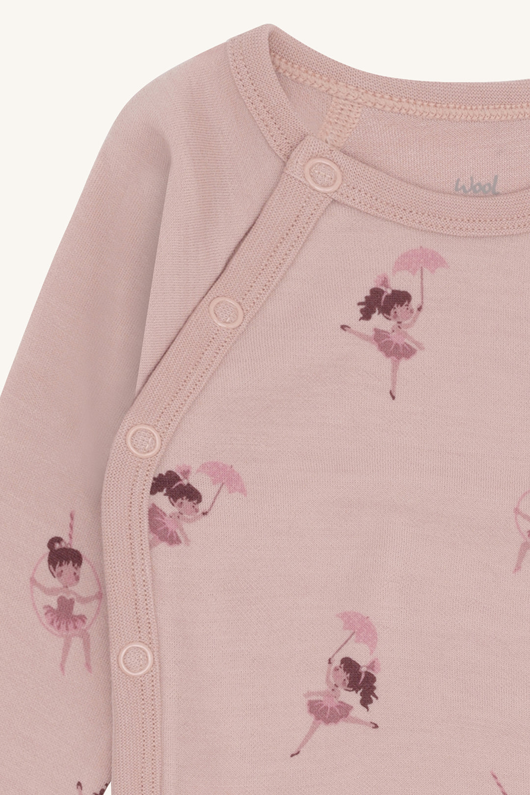 Hust & Claire | Ull/Bambus | Baloo Wrap Line Dancer - Adobe Rose - Torgunns Barneklær AS