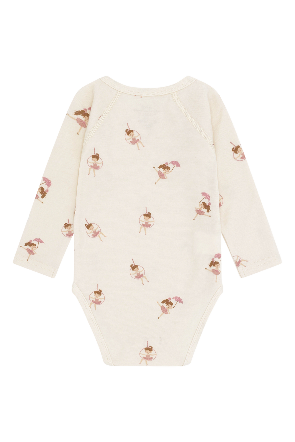 Hust & Claire | Ull/Bambus | Baloo Wrap Line Dancer - Offwhite - Torgunns Barneklær AS