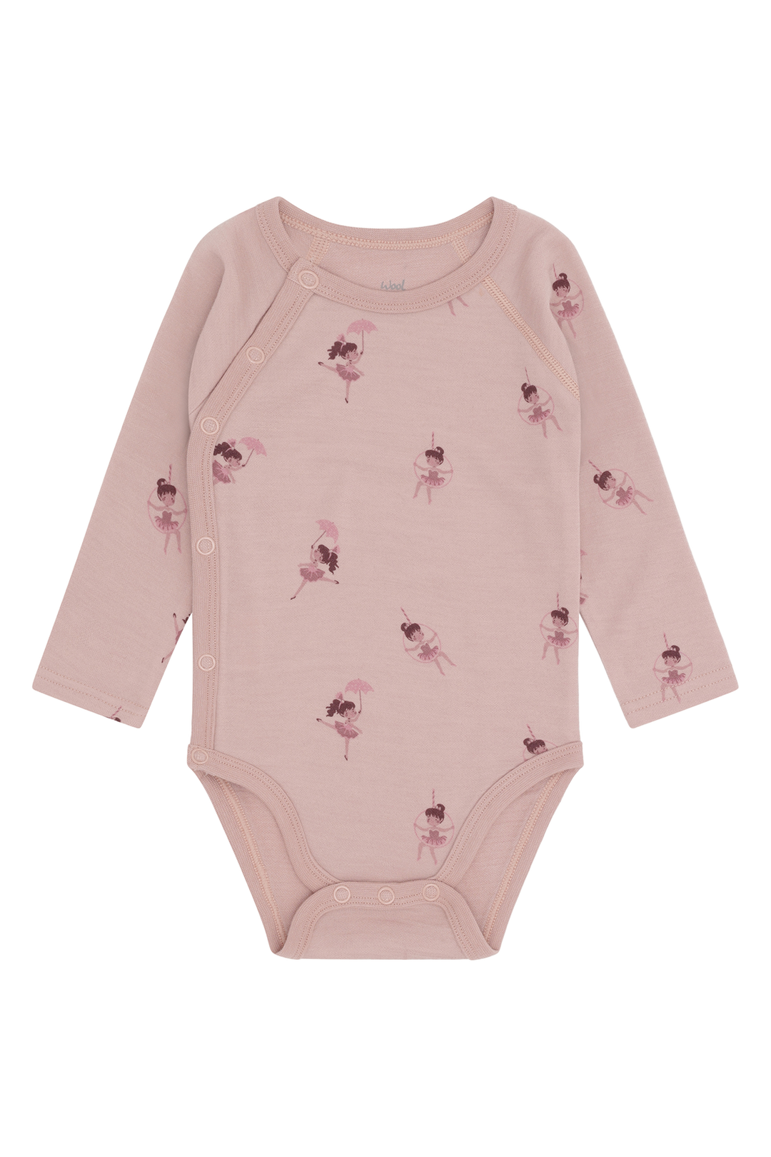 Hust & Claire | Ull/Bambus | Baloo Wrap Line Dancer - Adobe Rose - Torgunns Barneklær AS