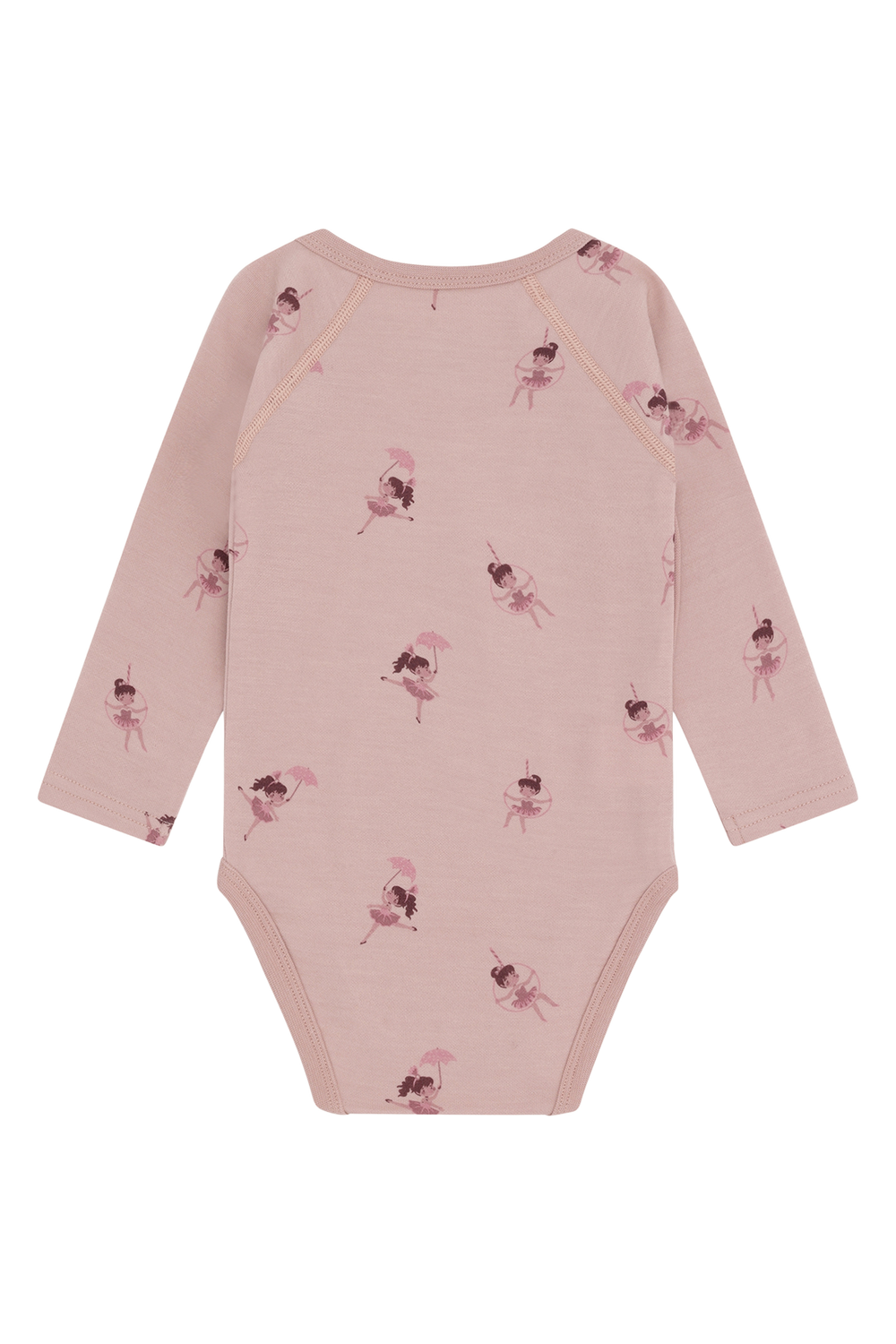 Hust & Claire | Ull/Bambus | Baloo Wrap Line Dancer - Adobe Rose - Torgunns Barneklær AS