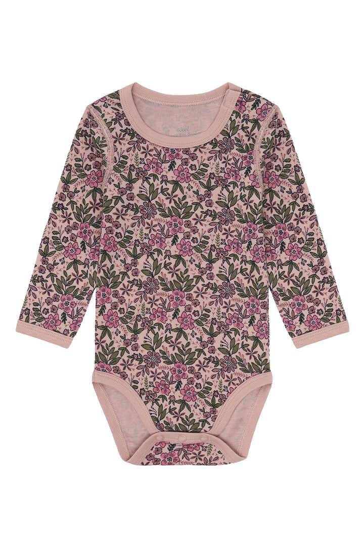 Hust &amp; Claire | Baloo Flor Body Ull/Bambus – Adobe Rose