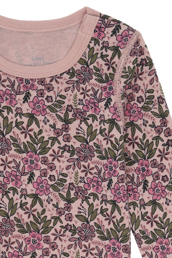 Hust &amp; Claire | Baloo Flor Body Ull/Bambus – Adobe Rose