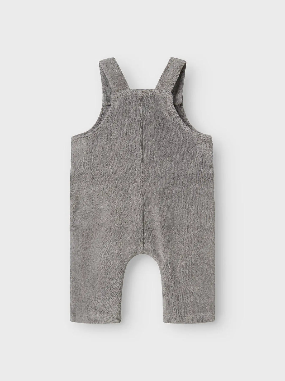 Lil' Atelier Baby LAMIK LOOSE SWEAT OVERALL - Ultimate Grey - Torgunns Barneklær AS