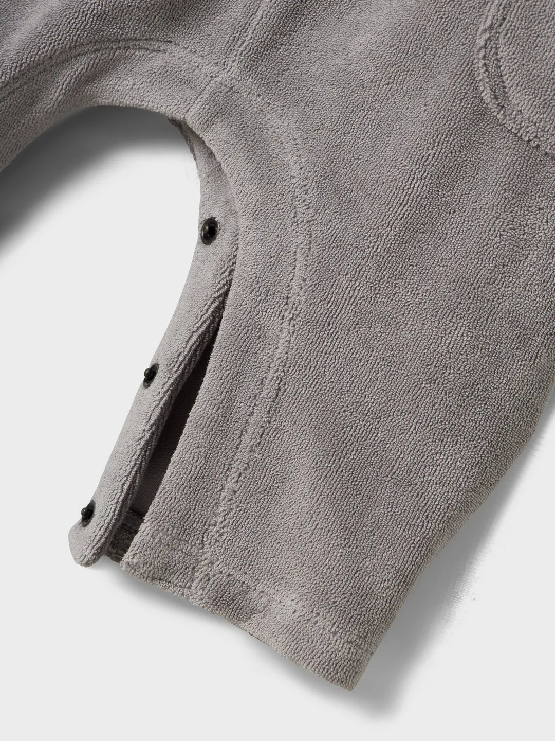 Lil' Atelier Baby LAMIK LOOSE SWEAT OVERALL - Ultimate Grey - Torgunns Barneklær AS