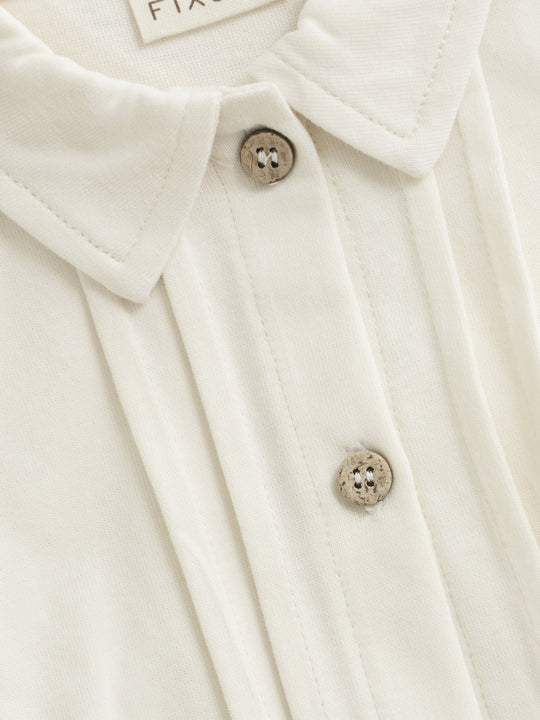 Fixoni Body Shirt LS - Eggnog - Torgunns Barneklær AS
