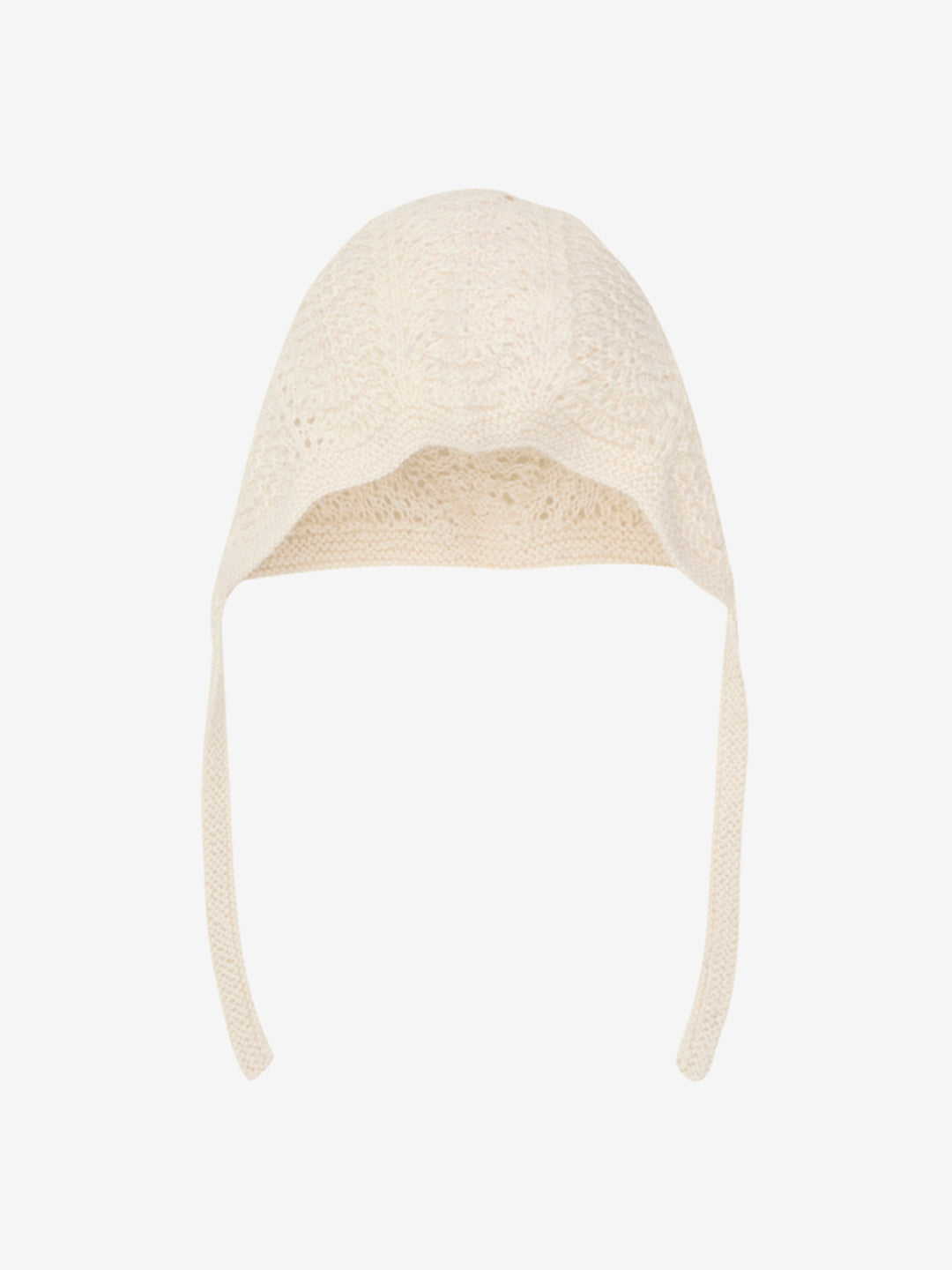 HUTTELiHUT Bonnet Alpaca Wool Knit - Offwhite