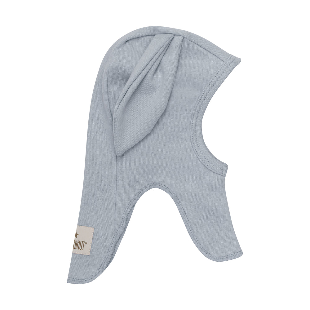 HUTTELiHUT Balaclava Ears Cotton Rib - Quarry